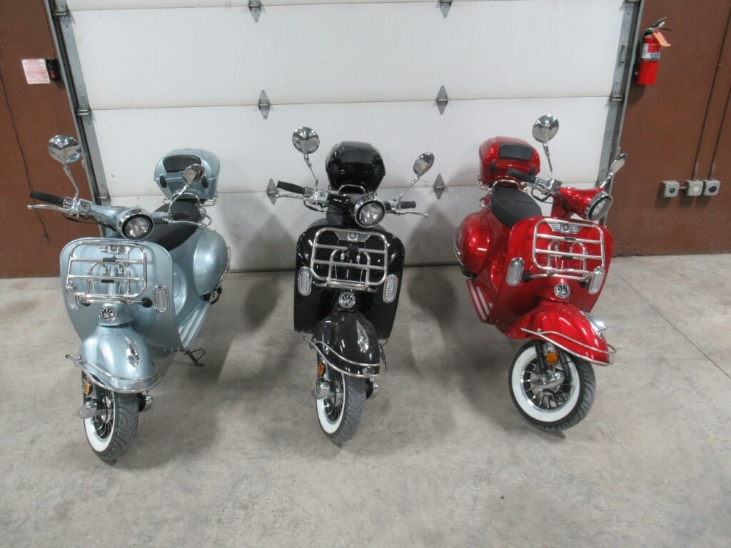 2021 BMS Chelsea 150 Scooters (12 Colors)