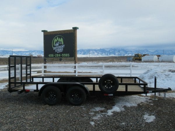 2021 76”x18′ Stag Tandem Axle Utility Trailer * End of the Year Sale