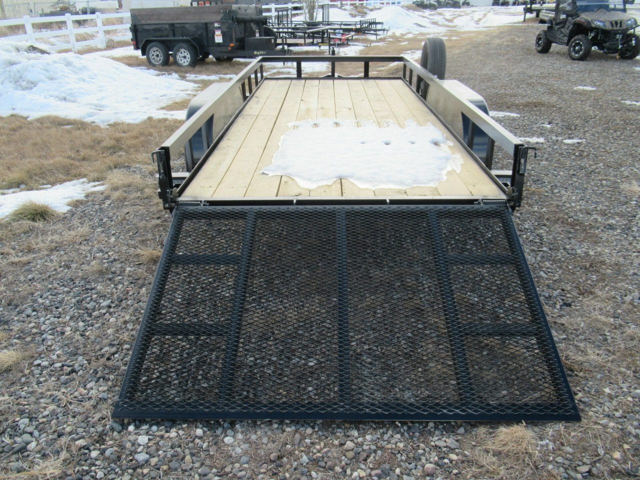 2021 76”x16′ Stag Tandem Axle Utility Trailer  * End of the Year Sale *
