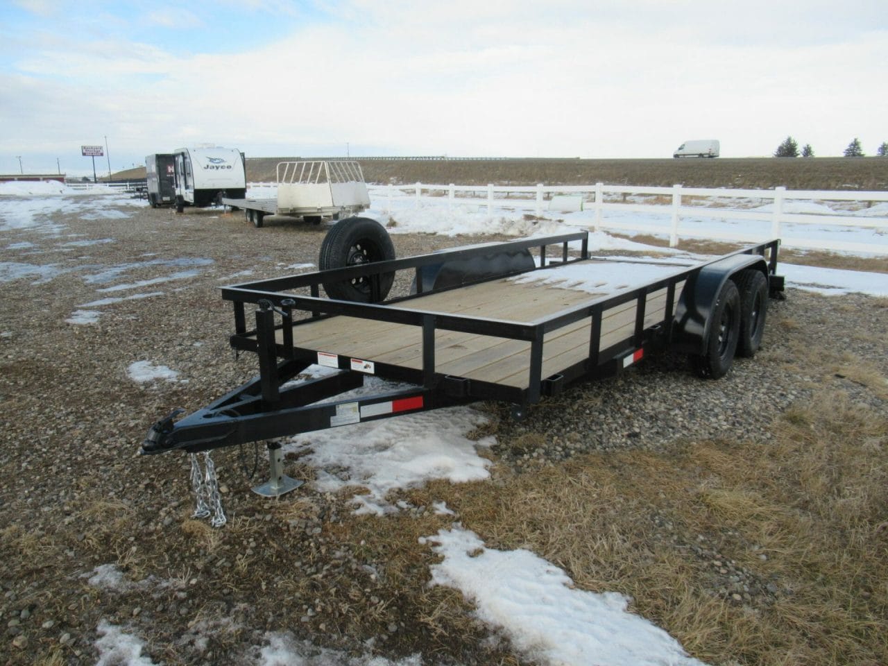 2021 76”x18′ Stag Tandem Axle Utility Trailer * End of the Year Sale