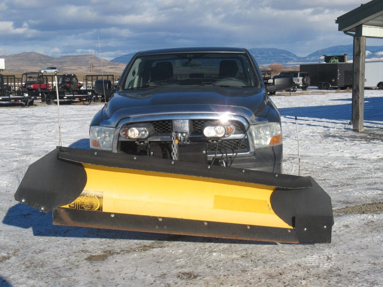 2011 Dodge Ram 1500 Crew 4×4 w/ Myer Snowplow