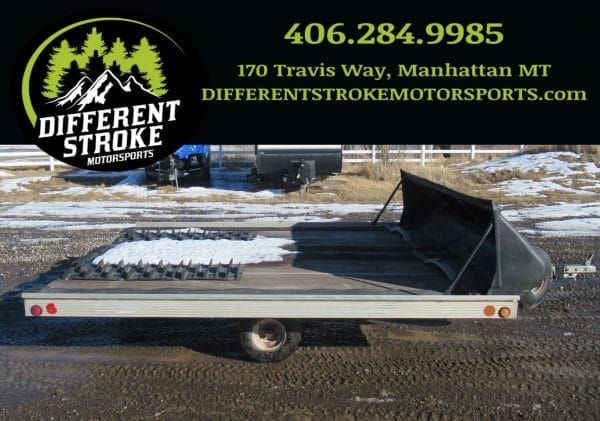 1999 Newmans Two Place Sled Trailer